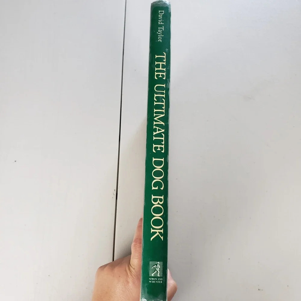 The Ultimate Dog Book David Taylor Hardcover 1990 Illustrated Breeds Guide